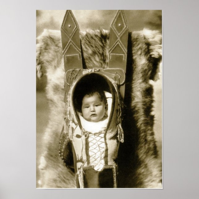 Poster Porte-enfant Comanche (Devant)