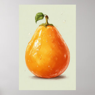 Poster Porte orange