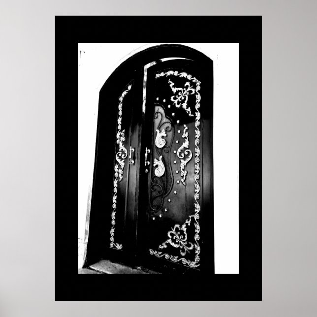 Poster Porte romantique (Devant)