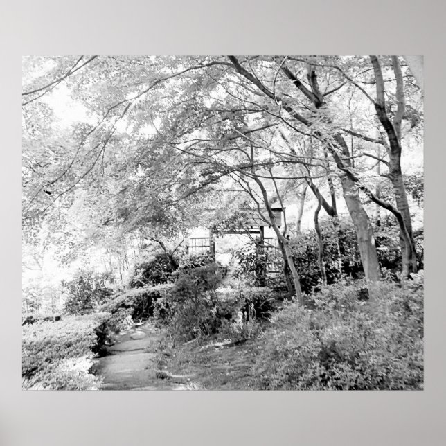 Poster Porte rustique (Devant)