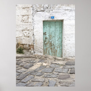 Poster Porte rustique no 8