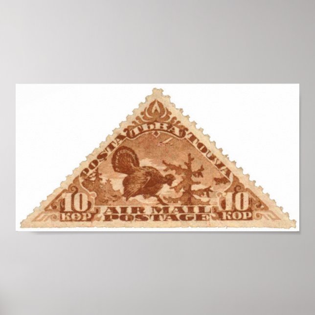 Poster Portefeuille de timbres Tannu Tuva 10 Turquie Tria (Devant)