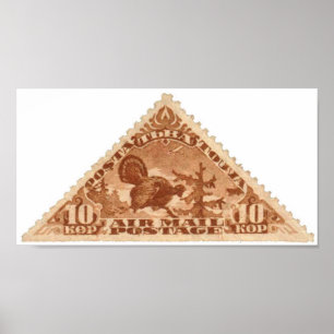 Poster Portefeuille du triangle rouge Tannu Tuva 10 Turqu