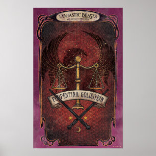Poster PORTENTINA GOLDSTEIN™ MACUSA™ Graphique