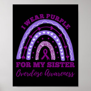 Poster Porter le violet pour ma soeur Conscience de la su