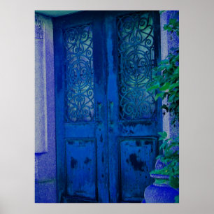 Poster Portes bleues