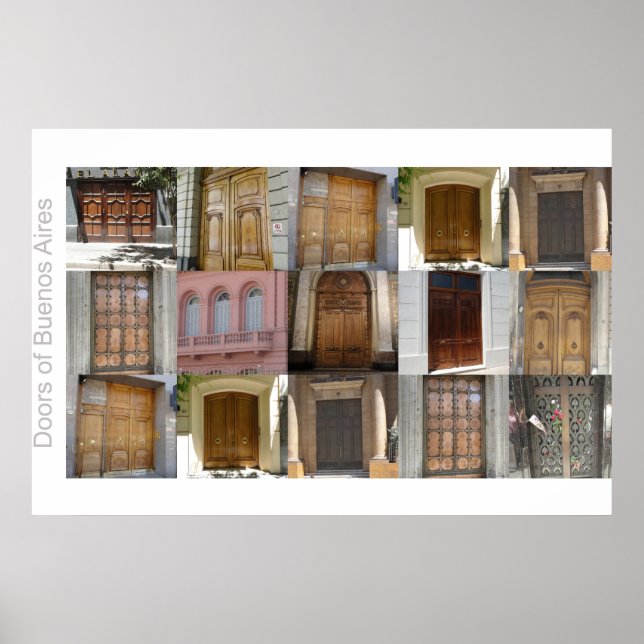 Poster Portes de Buenos Aires (Devant)