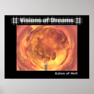 Poster Portes de l'enfer