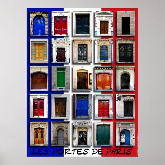 Poster Portes de Paris (Devant)