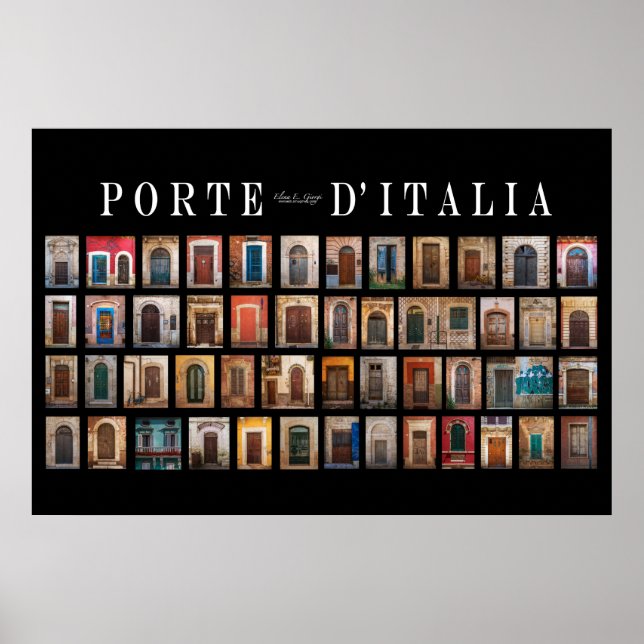 Poster Portes d'Italie (Devant)