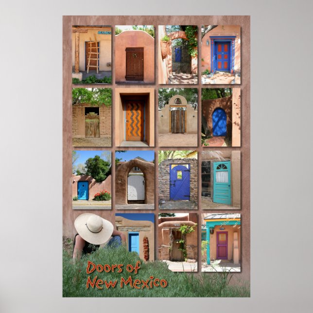 Poster Portes du Nouveau-Mexique version 2 (Devant)