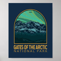 Portes du parc national de l'Arctique Emblème Vint