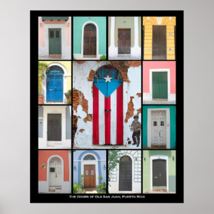 Poster Portes du Vieux San Juan 2