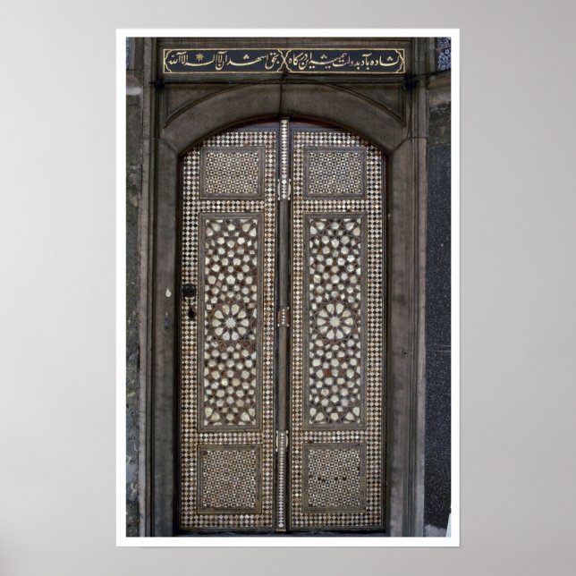 Poster Portes islamiques (Devant)