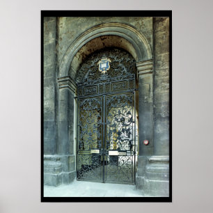 Poster Portes, panneau de transfert et renversement