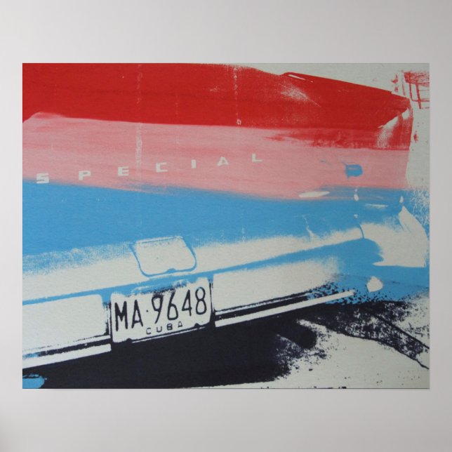 Poster Porteur multicouleur (Devant)