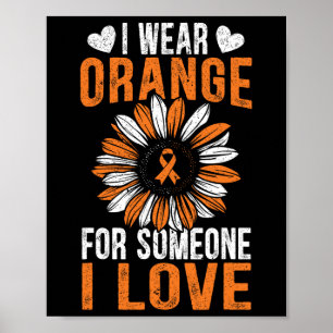 Poster Portez De L'Orange Pour Quelqu'Un Que J'Aime Sensi