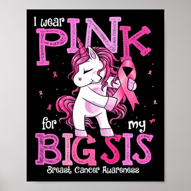 Poster Portez Le Rose Pour Ma Soeur Chemise Certifiée Can (Devant)