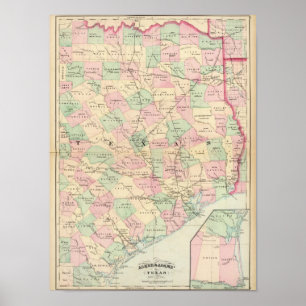 Poster portion texane