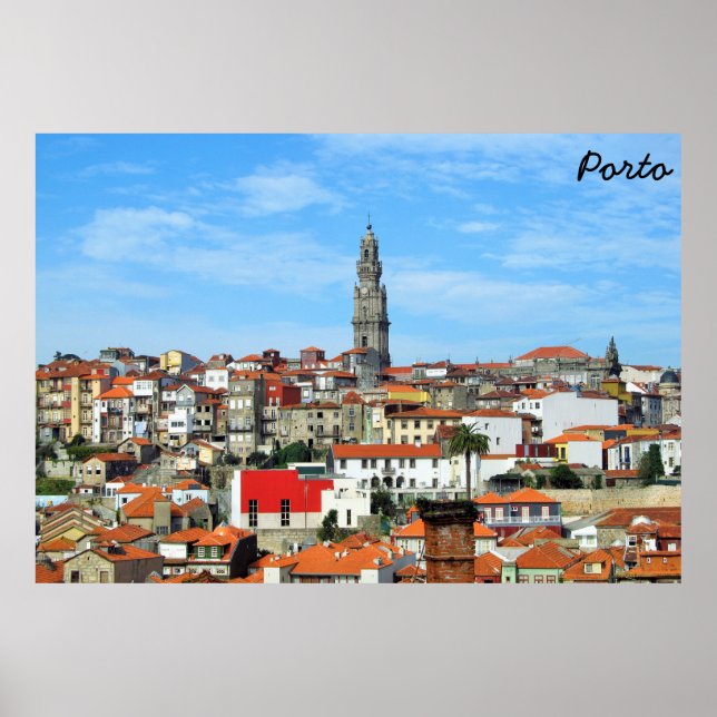 Poster Porto, Portugal (Devant)