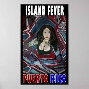 POSTER PORTO RICO DE LA FIÈVRE SUR L'ÎLE