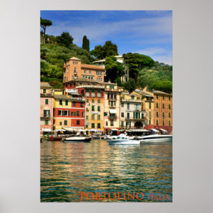 Poster portofino italia