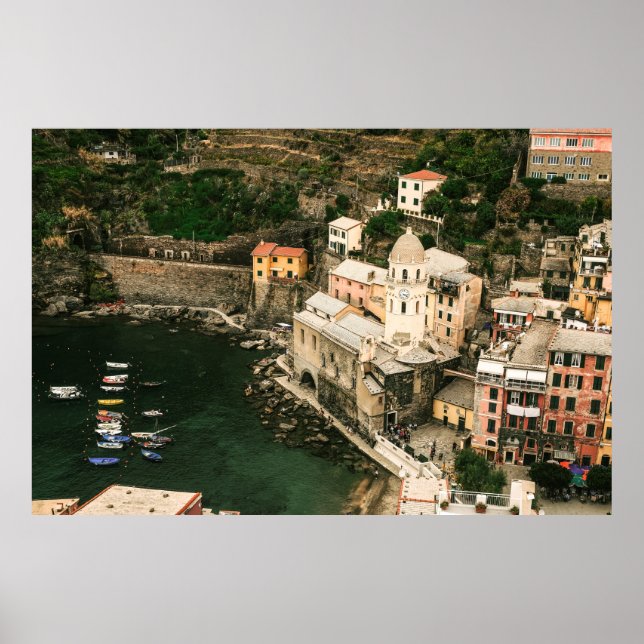 POSTER PORTOFINO ITALIE (Devant)