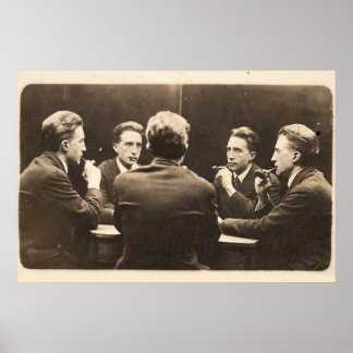 Poster Portrait à cinq voies de Marcel Duchamp Beaux-Arts