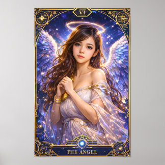 Poster Portrait Artistique de Fantasy Original – La Colle