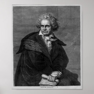 Poster Portrait Beethoven