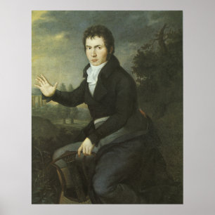 Poster Portrait Beethoven