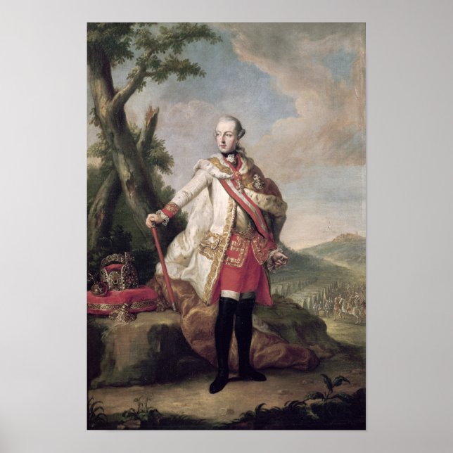 Poster Portrait complet de Joseph II (Devant)