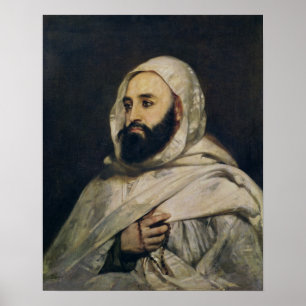 Poster Portrait d'Abd el-Kader