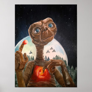 Poster Portrait d'Alien par Alfred Fox