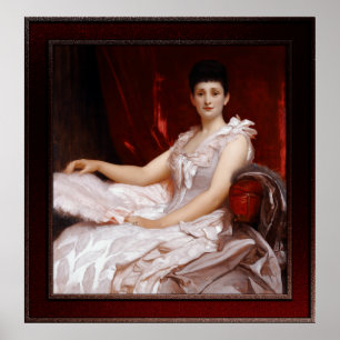 Poster Portrait D'Amy Augusta, Lady Coleridge