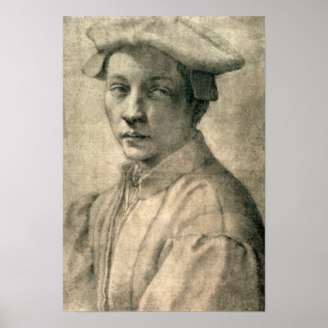 Poster Portrait d'Andrea Quaratesi, c.1532 (Devant)