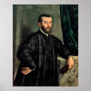 Poster Portrait d'Andrea Vesalius