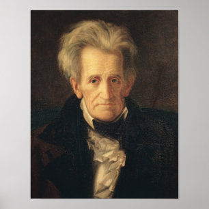 Poster Portrait d'Andrew Jackson