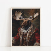 Portrait d'animal victorien, Art d'animal habillé,