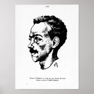 Poster Portrait d'Arthur Rimbaud