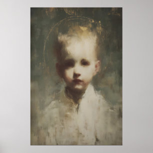 Poster Portrait de bébé Jésus-Christ, Christianisme vinta
