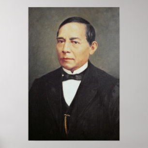 Poster Portrait de Benito Juarez, 1948