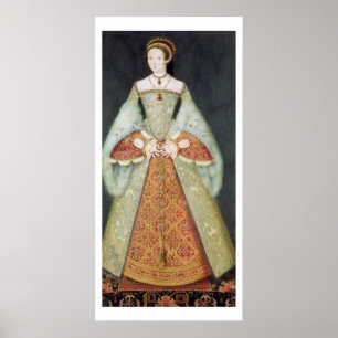 Poster Portrait de Catherine Parr (1512-48)