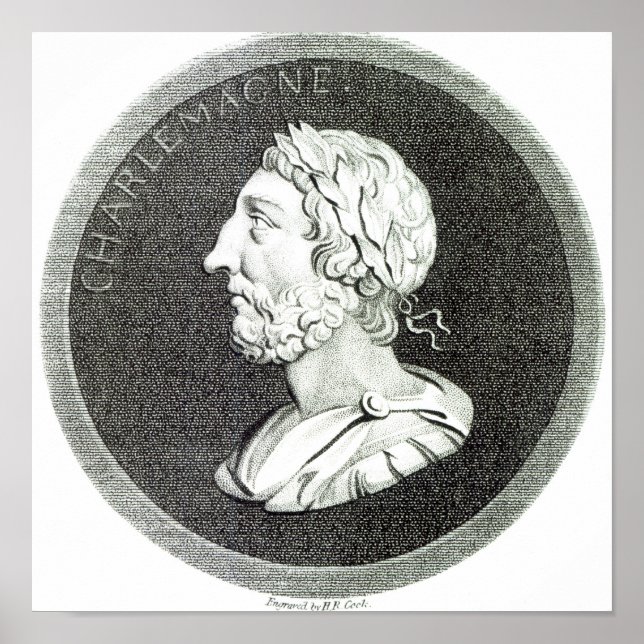 Poster Portrait de Charlemagne (Devant)