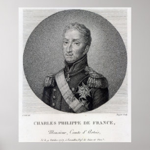 Poster Portrait de Charles de la France
