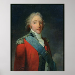 Poster Portrait de Charles de la France, compte de
