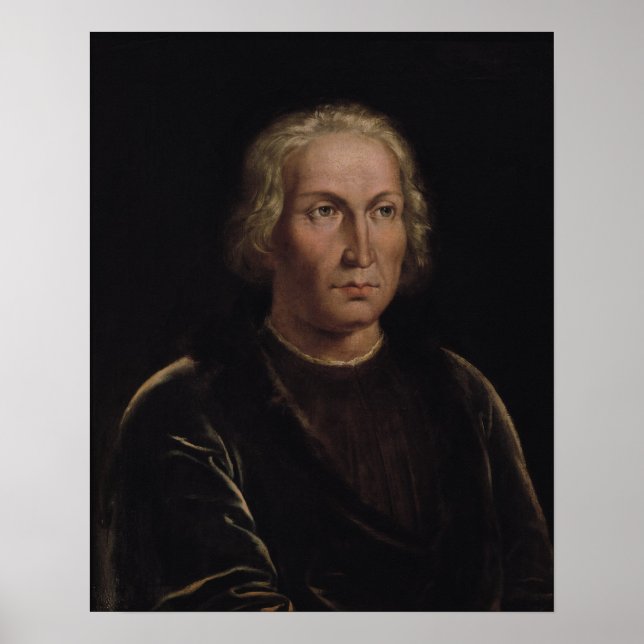 Poster Portrait de Christophe Colomb (Devant)