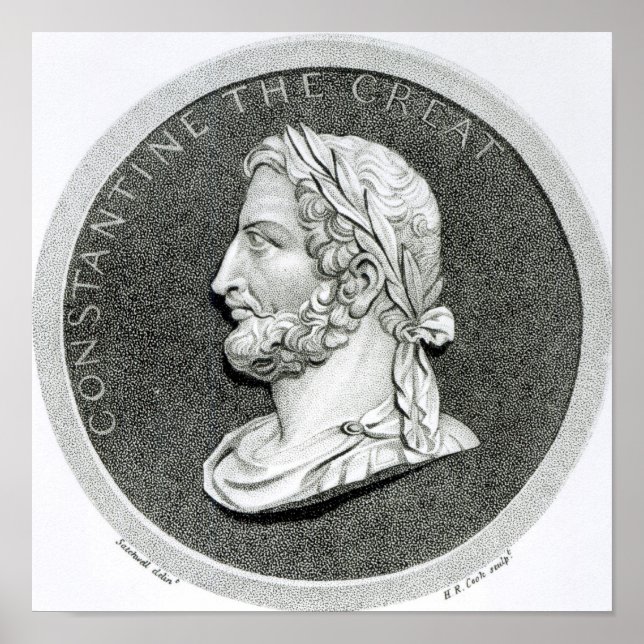 Poster Portrait de Constantin le Grand (Devant)