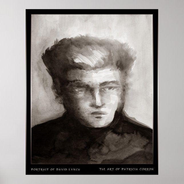 Poster Portrait de David Lynch (Devant)