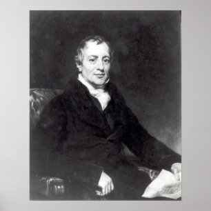 Poster Portrait de David Ricardo